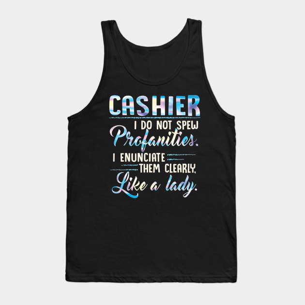 Cashier Tank Top by janayeanderson48214